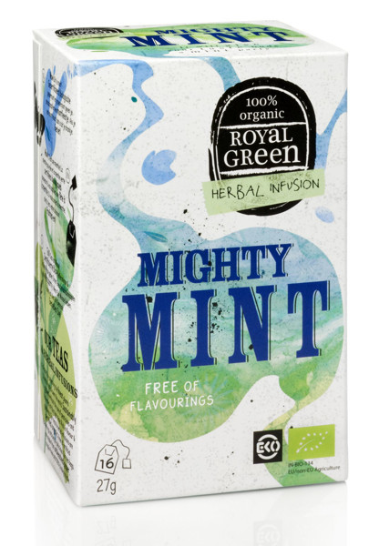 ROYAL GREEN BIO Mighty Mint arbata 1.7g N16 paveikslėlis