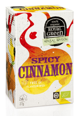 ROYAL GREEN BIO Spicy Cinnamon arbata 1.7g N16 paveikslėlis