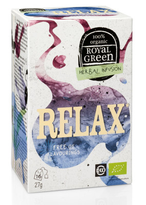 ROYAL GREEN BIO Relax arbata 1.7g N16 paveikslėlis