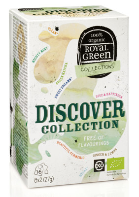 ROYAL GREEN BIO Discover Collection arbata 1.7/1,8g N16 (8 rūšių) paveikslėlis