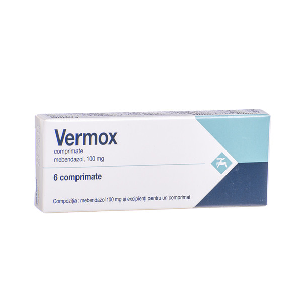 VERMOX, 100 mg, tabletės, (l.imp.), N6 paveikslėlis