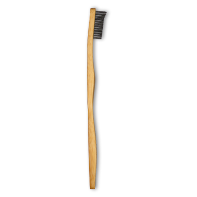 BABU Bambukinis dantų šepetėlis su aktyvinta anglimi paveikslėlis