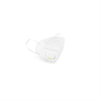 Kaukė apsauginė - respiratorius su vožtuvu, balta FFP2 KN95, 1vnt.  paveikslėlis