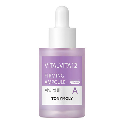 Tonymoly  Vital Vita 12 stiprus stangrinamasis veido serumas su vitaminu A Firming, 30 ml