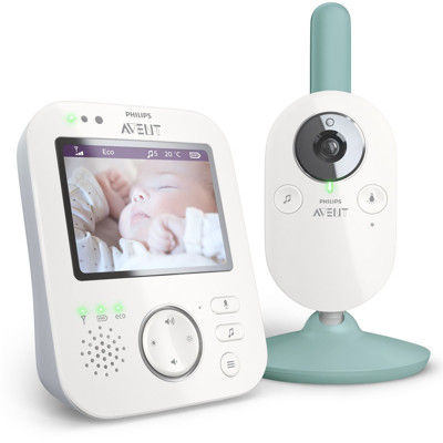 PHILIPS AVENT, kūdikių stebėjimo prietaisas, SCD841/26, video, 1/741 paveikslėlis