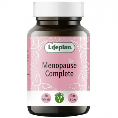 LIFEPLAN MENOPAUSE COMPLETE,  kompleksas moterims menopauzės laikotarpiui, 30 tablečių paveikslėlis