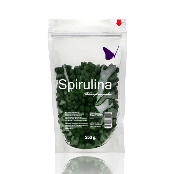 SUPERFOODS  SCUCO Spirulina tabletės , 250g. paveikslėlis