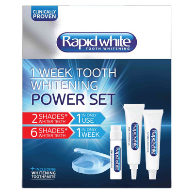RAPID WHITE POWER SET, balinamoji dantų sistema paveikslėlis