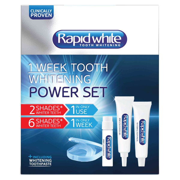 RAPID WHITE POWER SET, balinamoji dantų sistema paveikslėlis