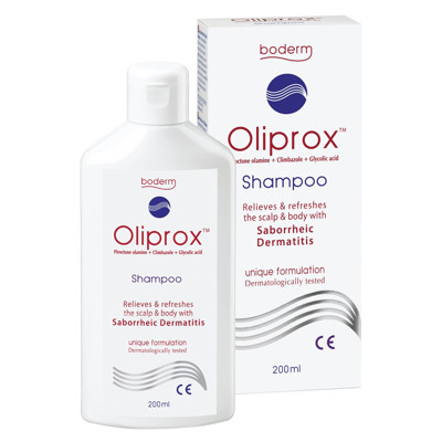OLIPROX, šampūnas seborėjinio dermatito požymiams lengvinti, 200 ml paveikslėlis