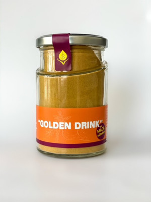 Prieskonių mišinys "GOLDEN DRINK" su maca milteliais, 120g paveikslėlis