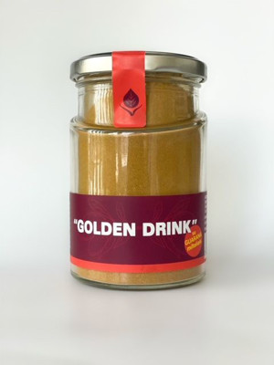 Prieskonių mišinys "GOLDEN DRINK" su guarana milteliais, 120g paveikslėlis