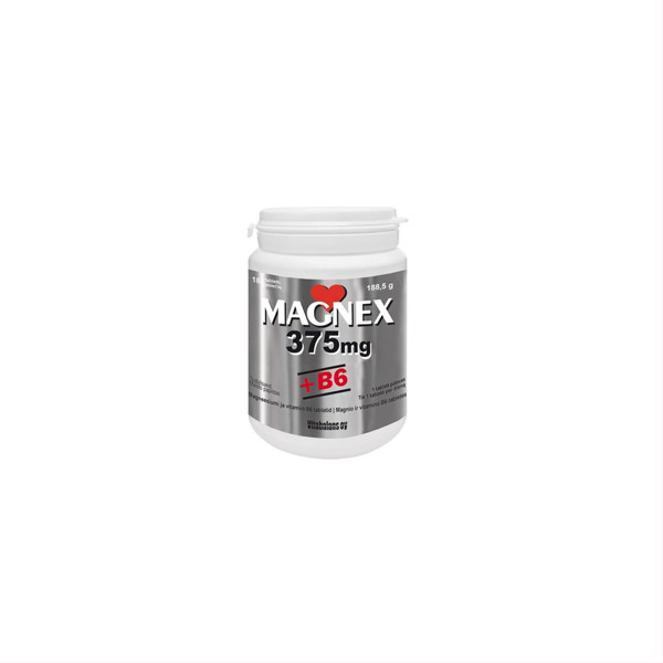 MAGNEX 375 mg + B6, 180 tablečių paveikslėlis