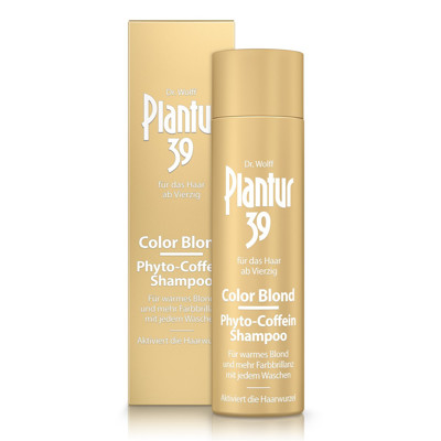 PLANTUR 39 COLOR BLONDE PHYTO-CAFFEINE, šampūnas, 250 ml paveikslėlis