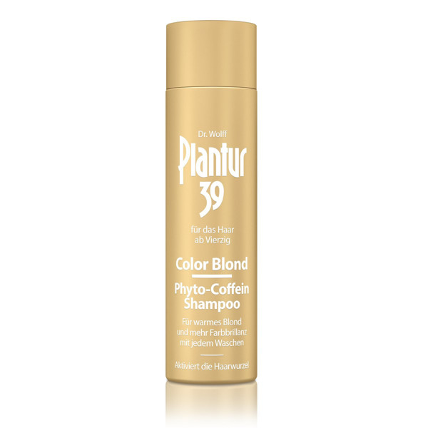 PLANTUR 39 COLOR BLONDE PHYTO-CAFFEINE, šampūnas, 250 ml paveikslėlis