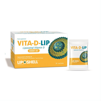 VITA-D-LIP 4000, liposominis vitaminas D, 4000TV, 5 ml, 30 vnt. paveikslėlis