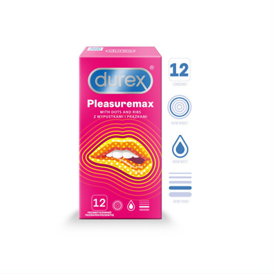 Prezervatyvai Pleasuremax N12, Durex paveikslėlis