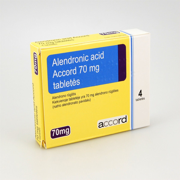 ALENDRONIC ACID ACCORD, 70 mg, tabletės,  N4 paveikslėlis
