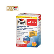 DOPPELHERZ AKTIV MAGNIS 400 + B1 + B6 + B12 + folio rūgštis, 80 tablečių paveikslėlis