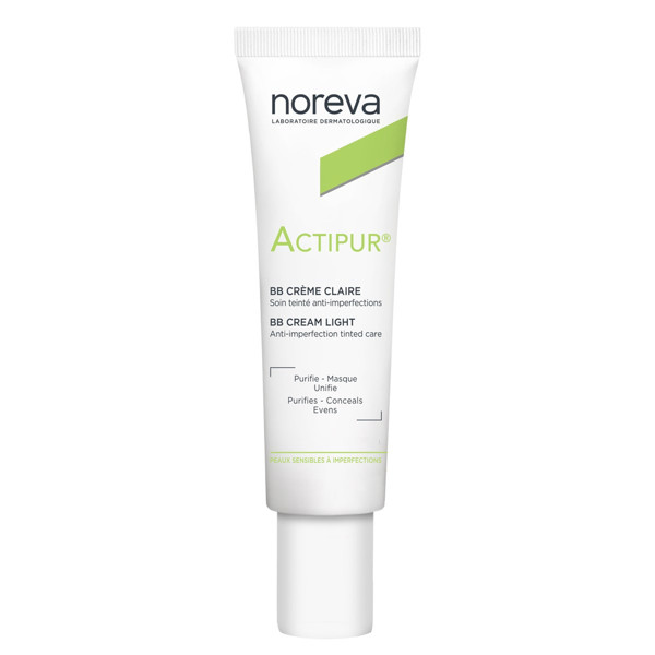 NOREVA ACTIPUR, maskuojamasis, šviesaus atspalvio kremas, 30 ml paveikslėlis