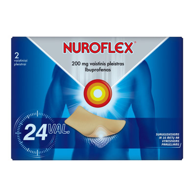 NUROFLEX, 200 mg, vaistinis pleistras, N2 paveikslėlis