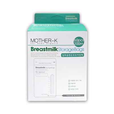 Mother-K mamos pieno saugojimo maišeliai, 200 ml.,60 vnt. paveikslėlis