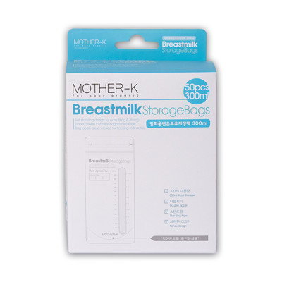 Mother-K mamos pieno saugojimo maišeliai, 300 ml., 50 vnt. paveikslėlis