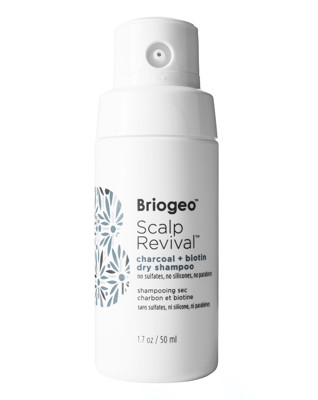 Briogeo Scalp Revival Charcoal + Biotin sausas šampūnas, 50 ml paveikslėlis