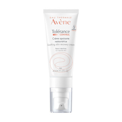AVENE TOLERANCE CONTROL, kremas veidui, atkuriamasis, 40ml paveikslėlis