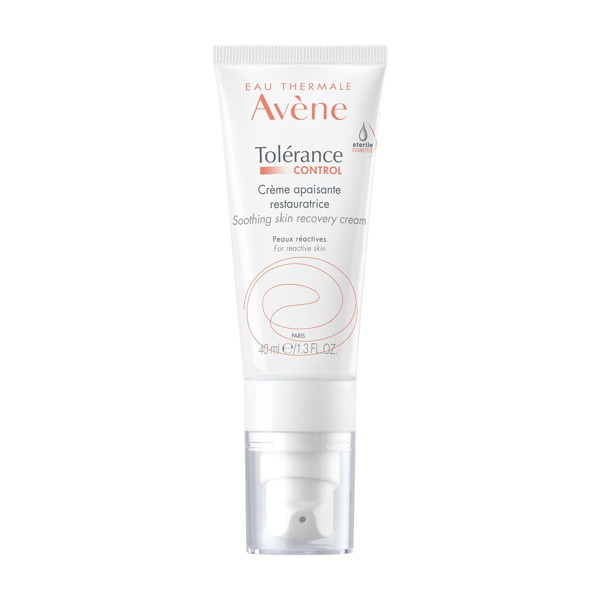 AVENE TOLERANCE CONTROL, kremas veidui, atkuriamasis, 40ml paveikslėlis