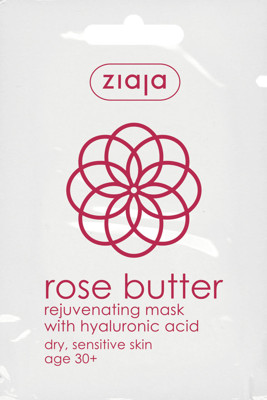 ZIAJA Rožių sviesto atnaujinanti veido kaukė 7 ml paveikslėlis