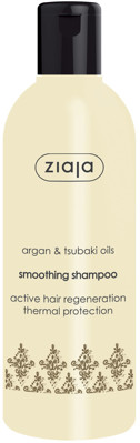 ZIAJA Plaukus glotninantis šampūnas su argano ir japoninės kamelijos aliejumi, 300 ml paveikslėlis