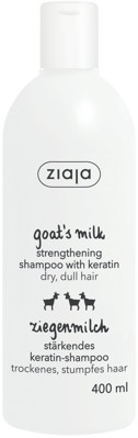 Ziaja ožkų pieno šampūnas su keratinu, 400 ml paveikslėlis