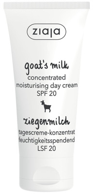 Ziaja ožkų pieno koncentruotas dieninis veido kremas SPF 20, 50 ml paveikslėlis