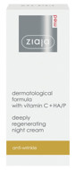 Ziaja Med intensyviai regeneruojantis naktinis veido kremas su vitaminu C, 50 ml paveikslėlis
