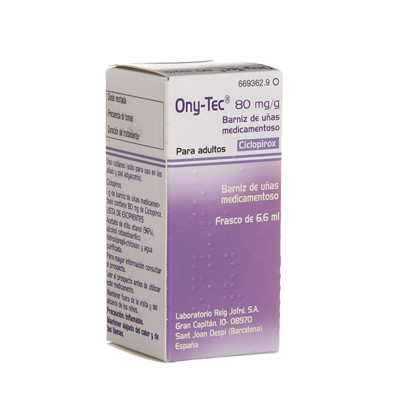 ONY-TEC, 80 mg/g, vaistinis nagų lakas, (l.imp.), 6,6 ml, N1 paveikslėlis