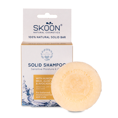 SKOON Kietasis šampūnas jautrių ir pažeistų plaukų priežiūrai paveikslėlis