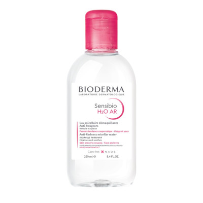 BIODERMA SENSIBIO AR H2O, micelinis valomasis vanduo jautriai, raustančiai odai, 250 ml paveikslėlis