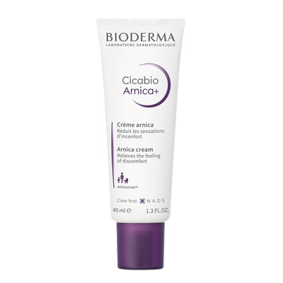 BIODERMA CICABIO ARNICA+, kremas mėlynių, sumušimų priežiūrai, 40 ml paveikslėlis