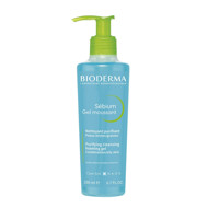 BIODERMA SEBIUM PURIFYING, gelis, prausiklis, 200 ml paveikslėlis BIODERMA SEBIUM PURIFYING, gelis, prausiklis, 200 ml paveikslėlis