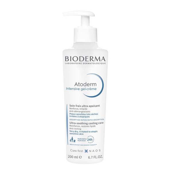 BIODERMA ATODERM INTENSIVE, gelis-kremas labai sausai ir atopiškai odai , 200 ml paveikslėlis