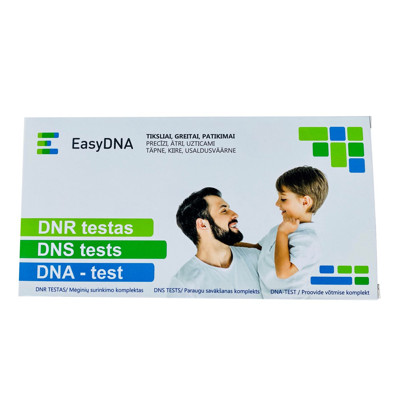DNR tėvystės nustatymo testas/mėginių surinkimo komplektas  paveikslėlis