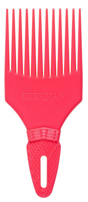 DENMAN D17 Curl Volumizer Pink garbanotų plaukų šukos paveikslėlis