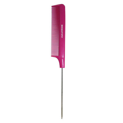 DENMAN DPC1 Pin Tail Comb Pink šukos paveikslėlis