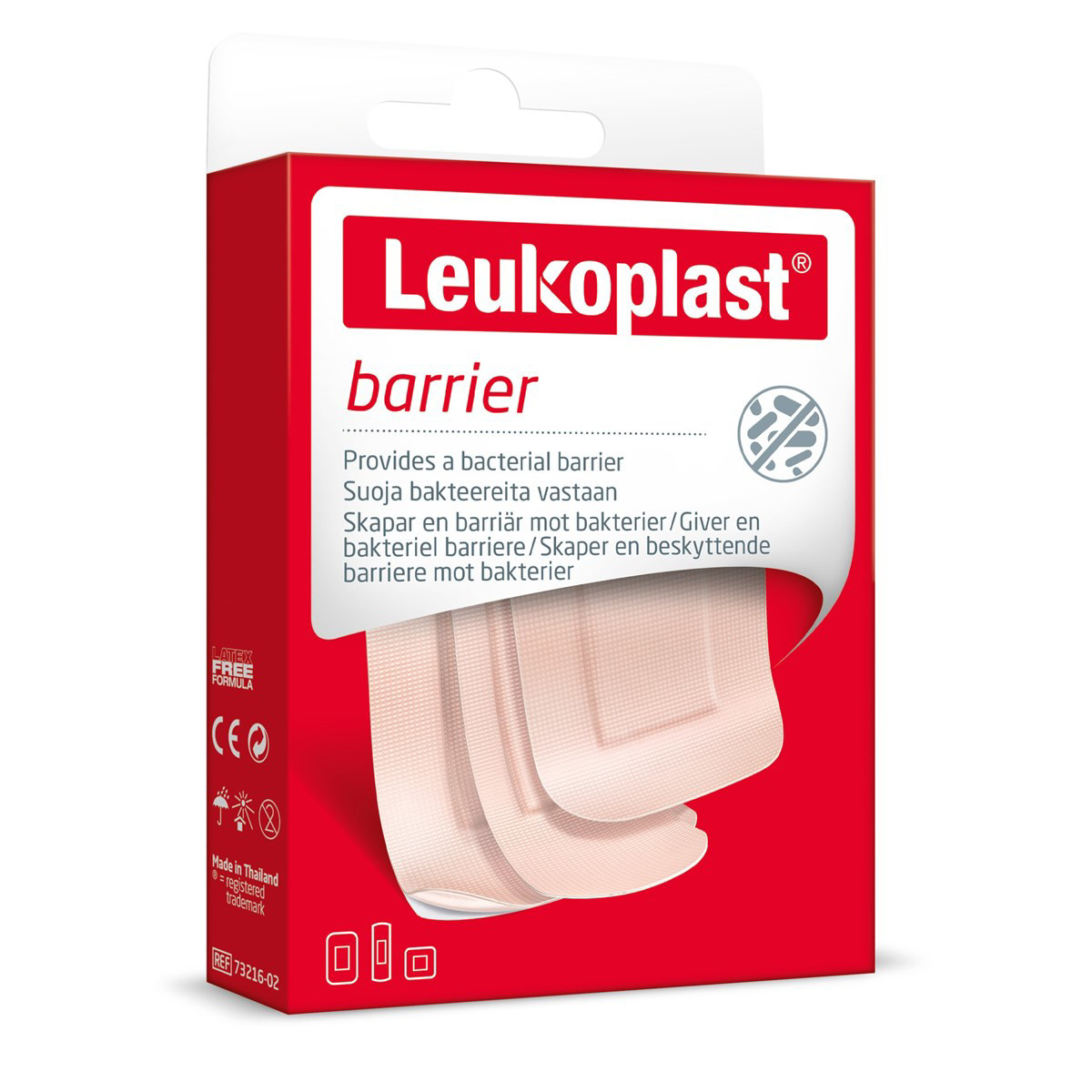LEUKOPLAST BARRIER, apsauginis pleistras, 20 vnt.