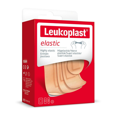 LEUKOPLAST ELASTIC, tamprtus pleistras, 40 vnt. paveikslėlis