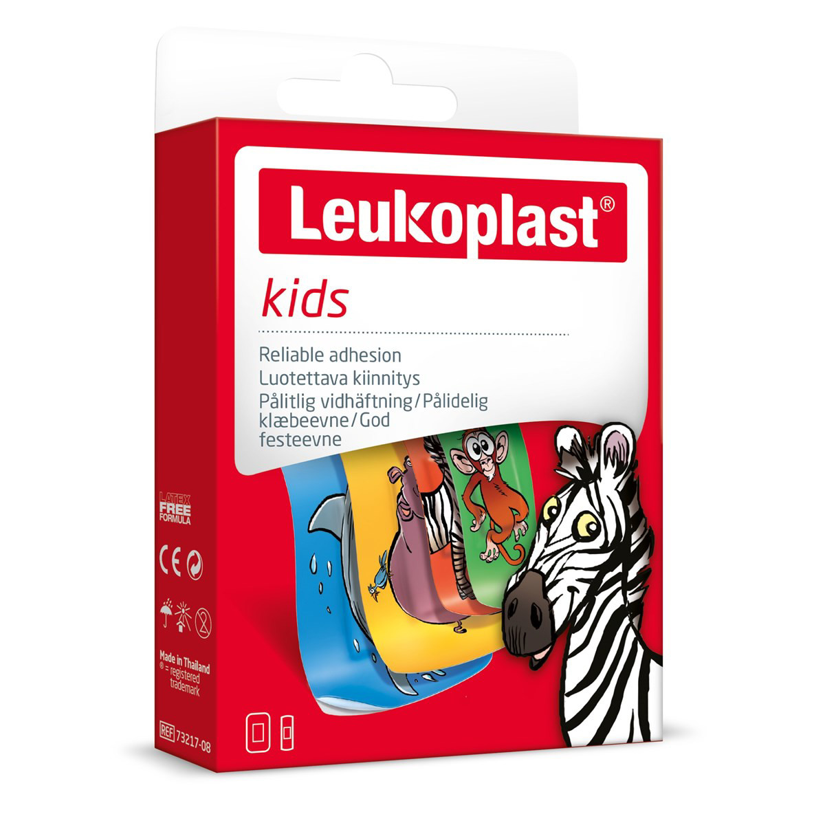 LEUKOPLAST KIDS, pleistras vaikams, 12 vnt.