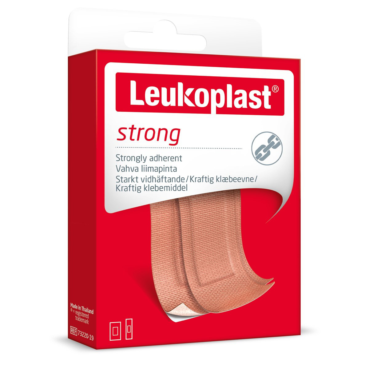 LEUKOPLAST STRONG, itin tvirtas pleistras, 20 vnt.