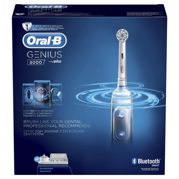 ORAL-B PRO 8000, elektrinis dantų šepetėlis paveikslėlis