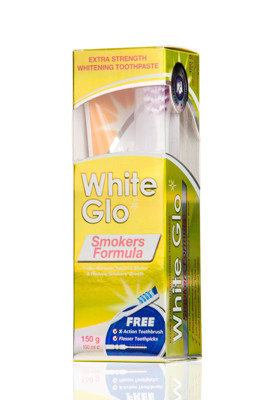 Dantų pasta "White Glo" Smokers Formula, 150g paveikslėlis